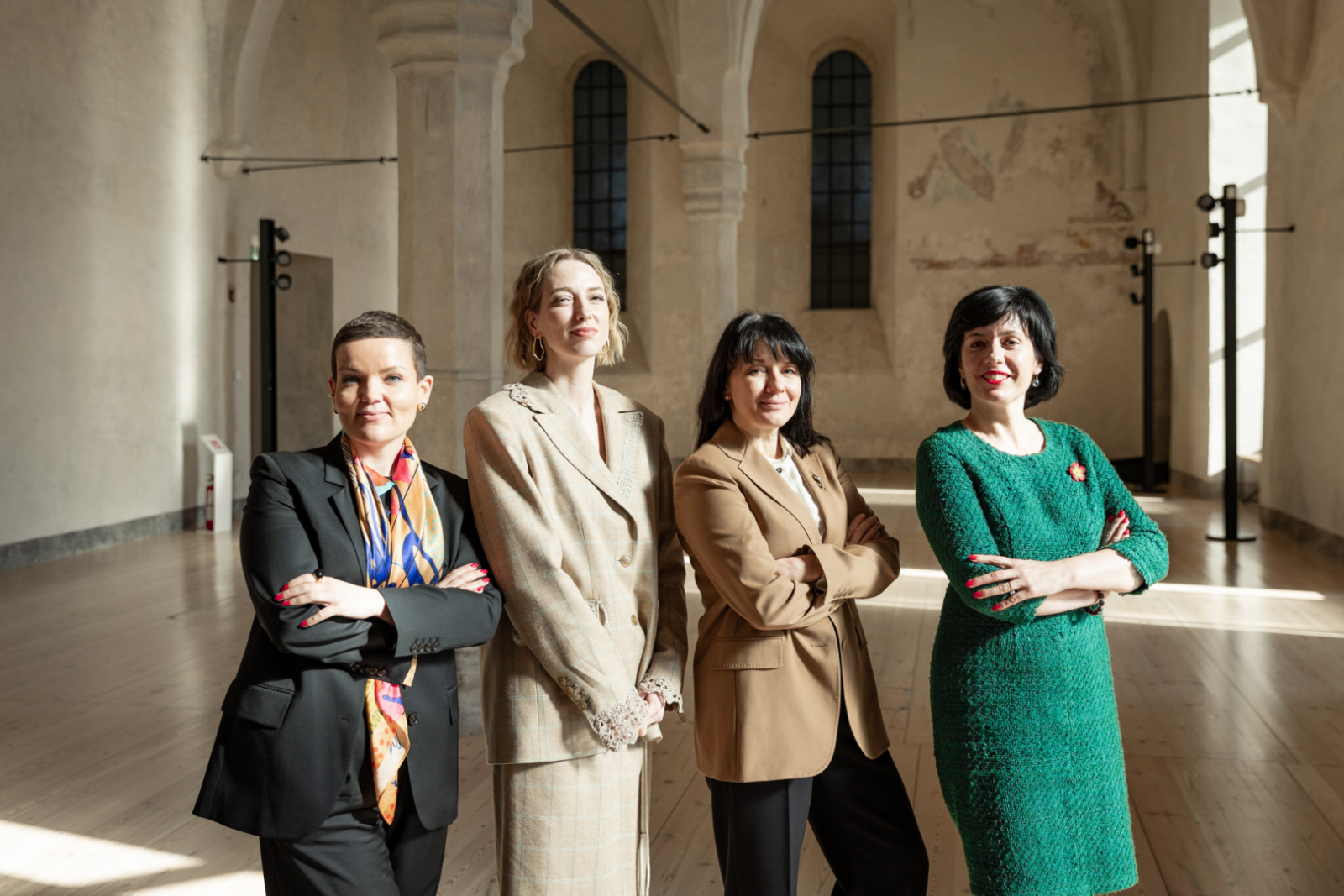 Latvijas, Lietuvas, Igaunijas un Polijas kultūras ministres - grupas foto