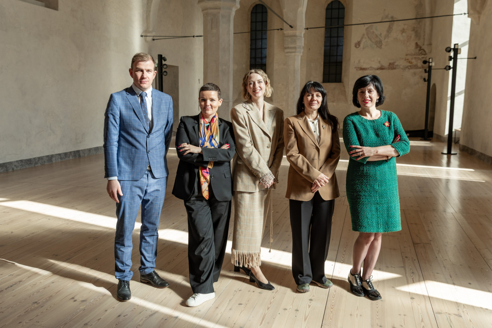 Latvijas, Lietuvas, Igaunijas un Polijas kultūras ministres un LNVM direktors