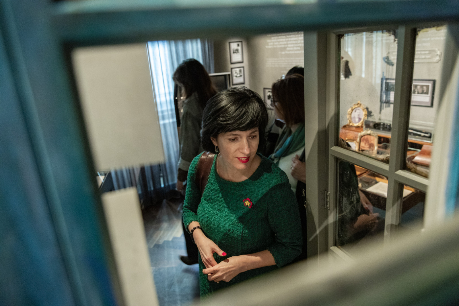 Latvijas, Lietuvas, Igaunijas un Polijas kultūras ministres aplūko LNRMM ekspozīciju