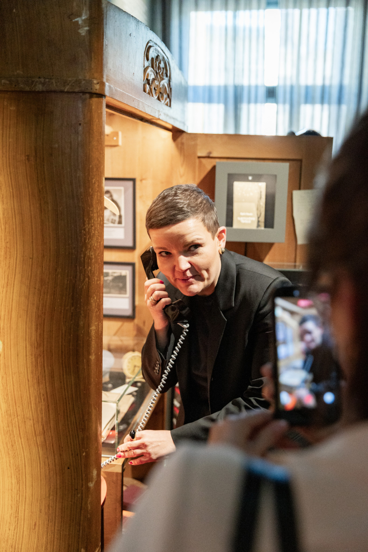 Latvijas, Lietuvas, Igaunijas un Polijas kultūras ministres aplūko LNRMM ekspozīciju