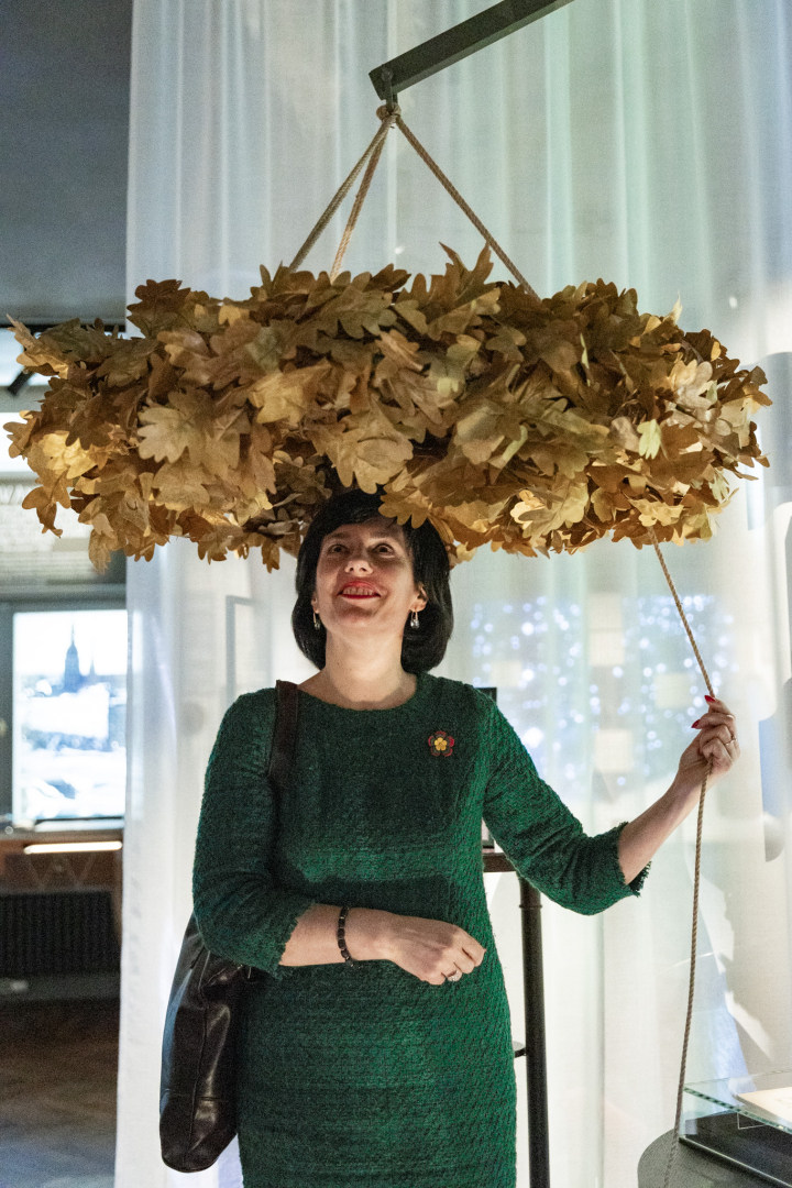 Latvijas, Lietuvas, Igaunijas un Polijas kultūras ministres aplūko LNRMM ekspozīciju