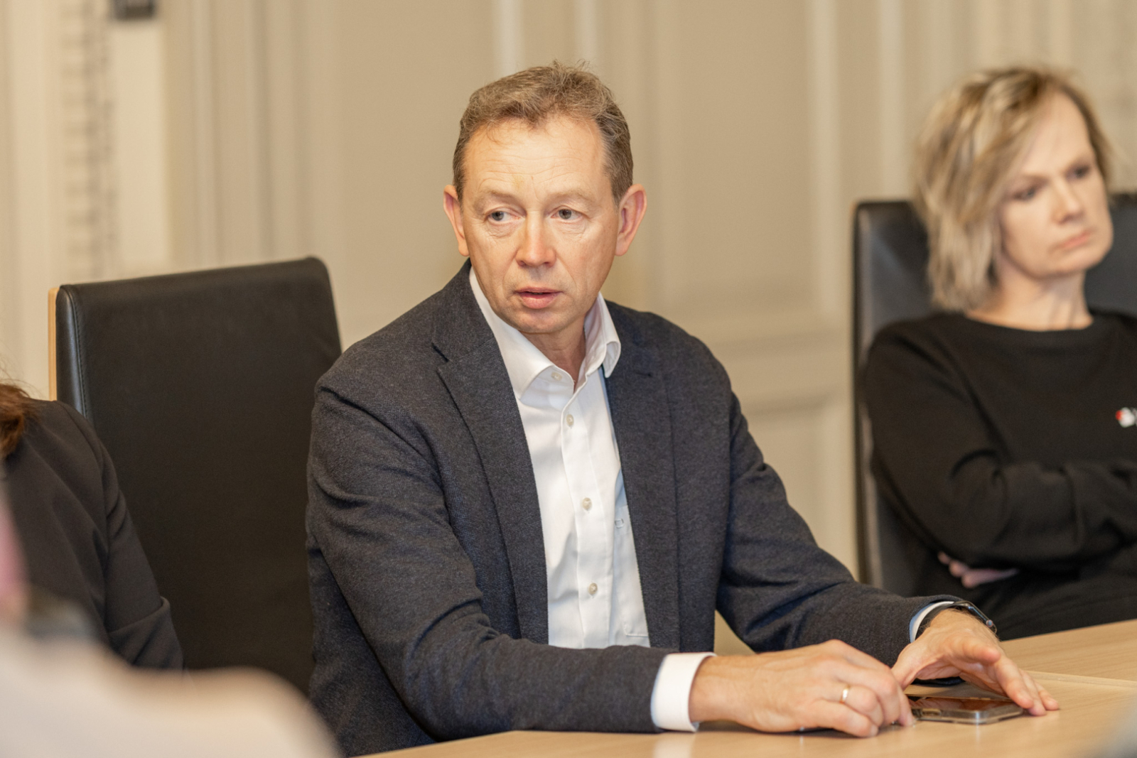 Tikšanās ar biedrības “Laiks kultūrai” pārstāvjiem KM Lielajā zālē