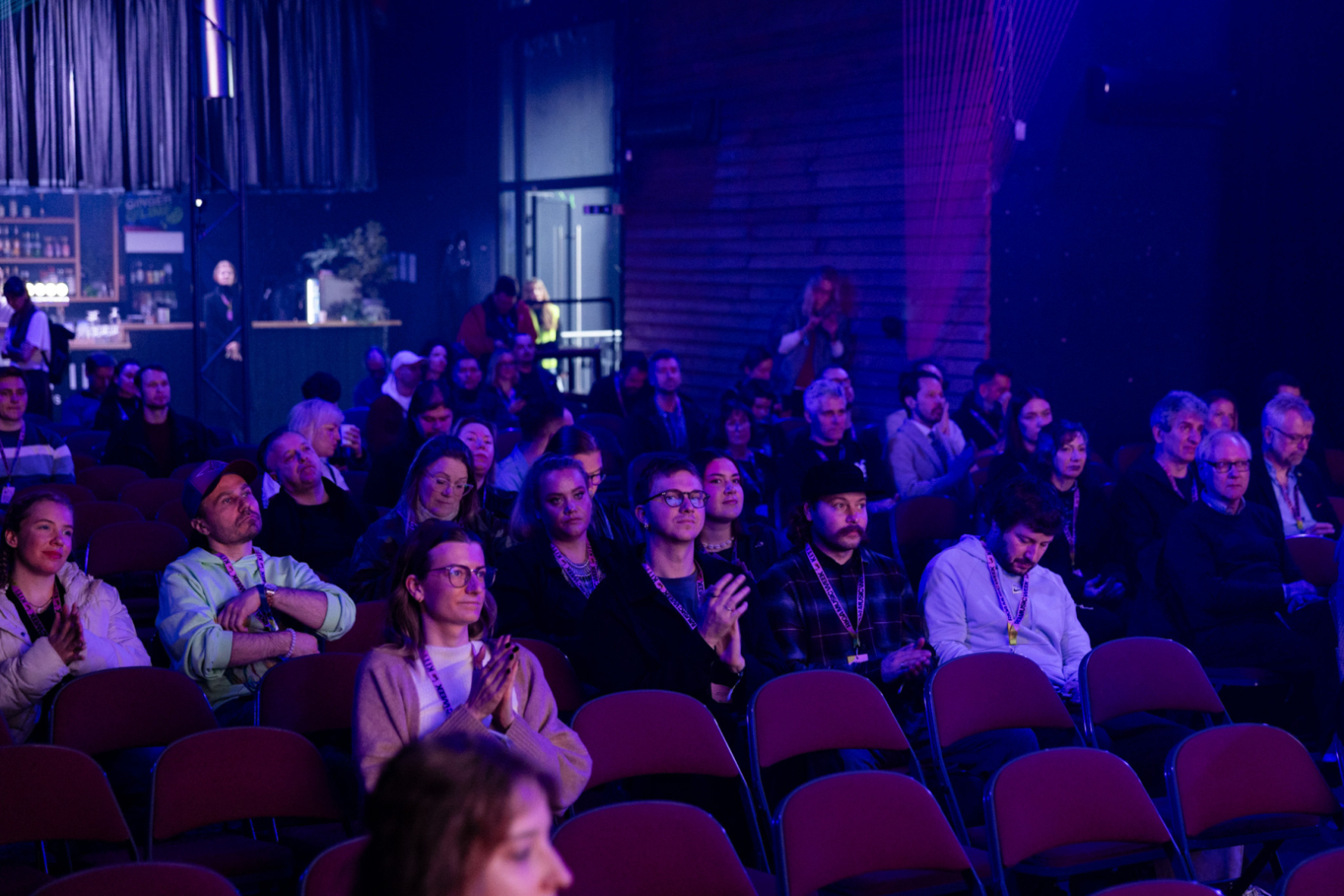 Apmeklētāji-skatītāji "Riga Music Week" atklāšanas pasākumā