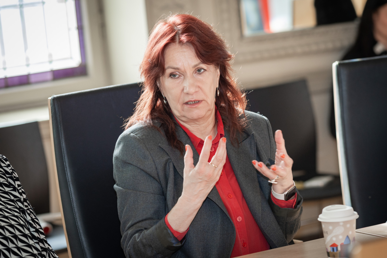 Solvita Krese piedalās Vizuālās mākslas padomes sēdē