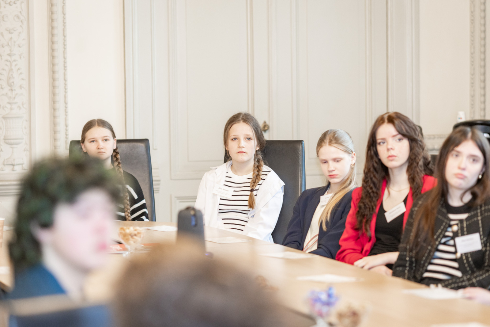 Ēnu dienas norise - jaunieši un KM pārstāvji