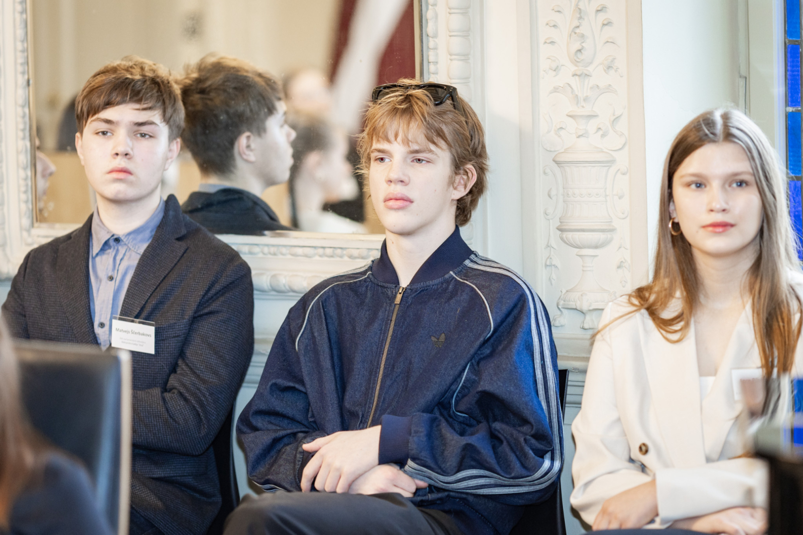 Ēnu dienas norise - jaunieši un KM pārstāvji