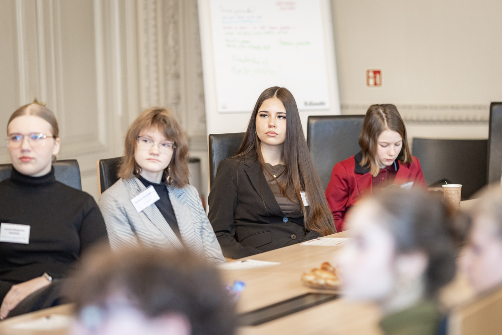 Ēnu dienas norise - jaunieši un KM pārstāvji