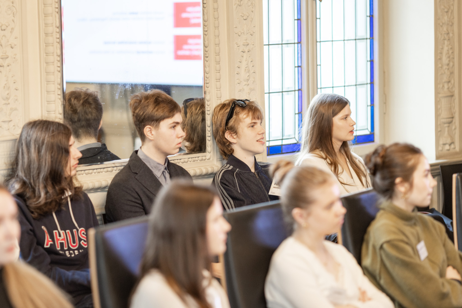 Ēnu dienas norise - jaunieši un KM pārstāvji