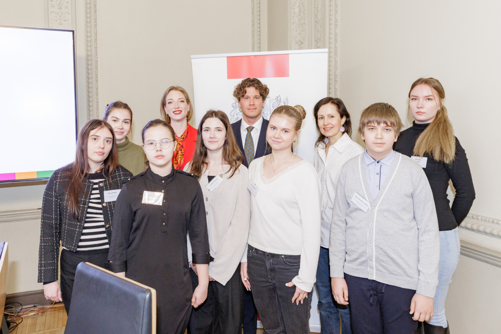 Ēnu dienas norise - jaunieši un KM pārstāvji