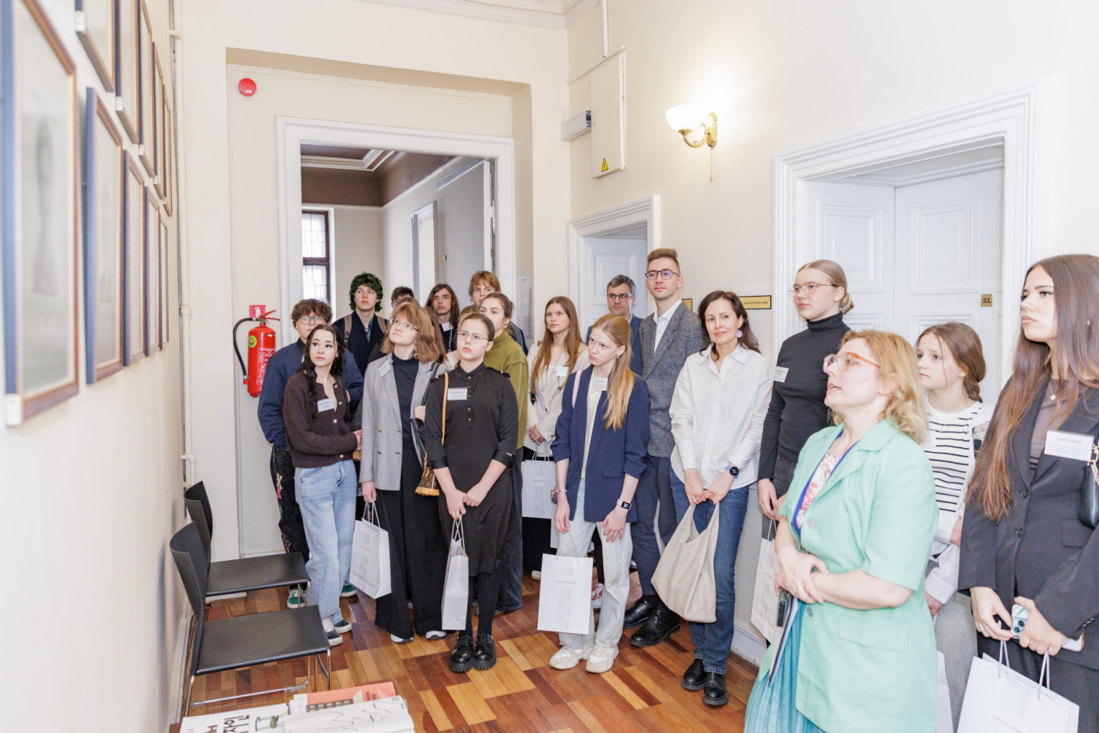 Ēnu dienas norise - jaunieši un KM pārstāvji