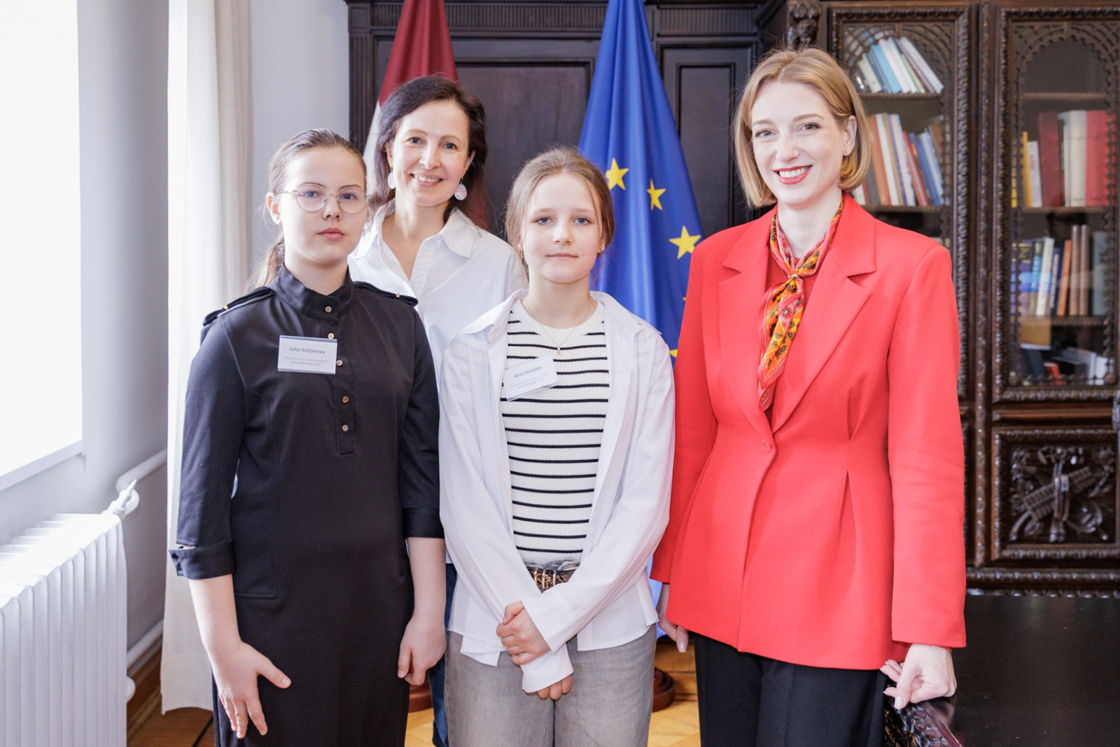 Ēnu dienas norise - jaunieši un KM pārstāvji