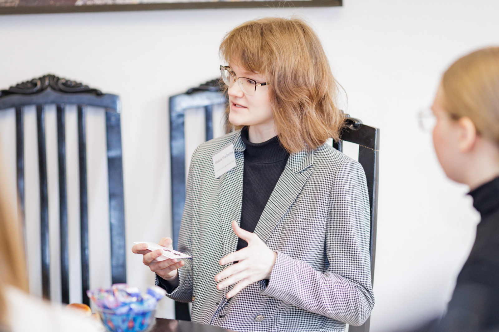 Ēnu dienas norise - jaunieši un KM pārstāvji