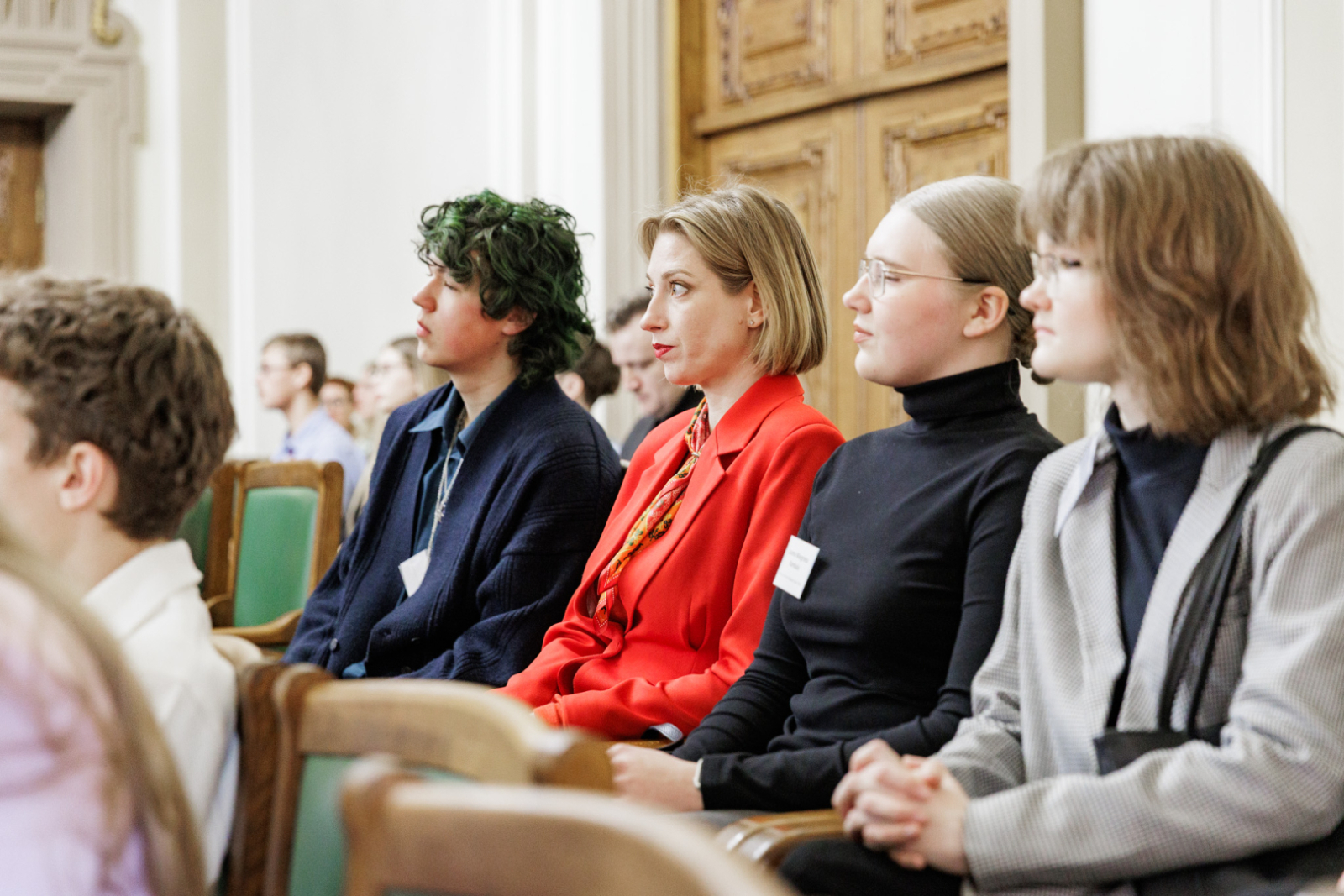 Ēnu dienas norise - jaunieši un KM pārstāvji