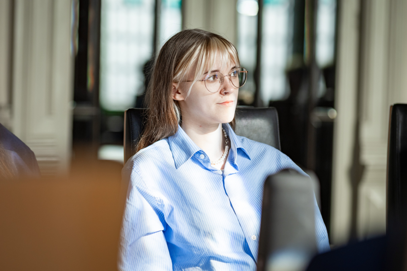 Ministres tikšanās ar jauniešiem Nacionālā dialoga ietvaros KM Lielajā zālē