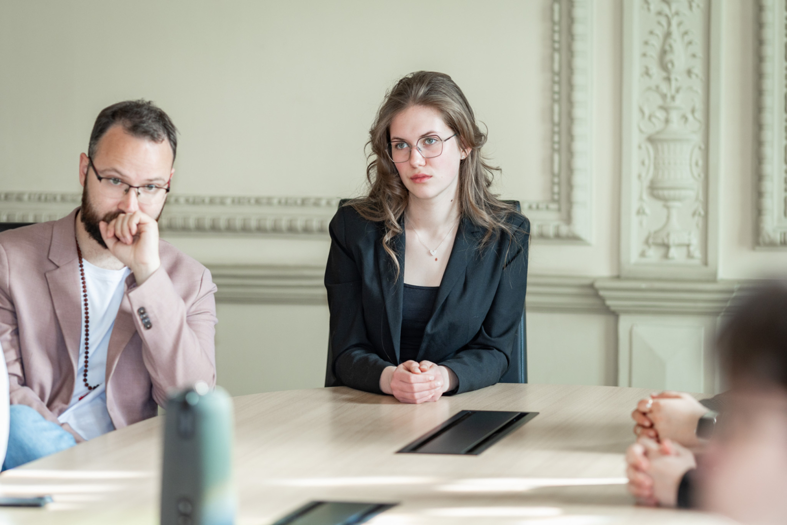 Ministres tikšanās ar jauniešiem Nacionālā dialoga ietvaros KM Lielajā zālē