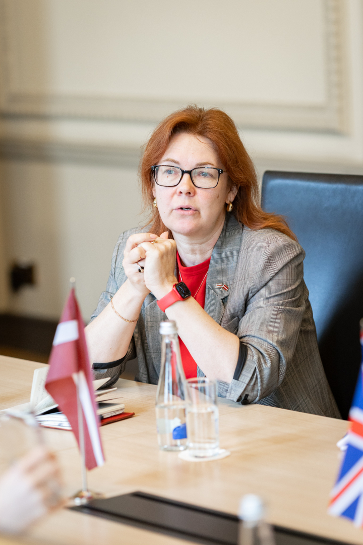 Tikšanās ar Lielbritānijas un Ziemeļīrijas Apvienotās Karalistes ārkārtējo un pilnvaroto vēstnieku Latvijas Republikā V.E. Polu Bramelu (H.E. Mr Paul Brummell)
