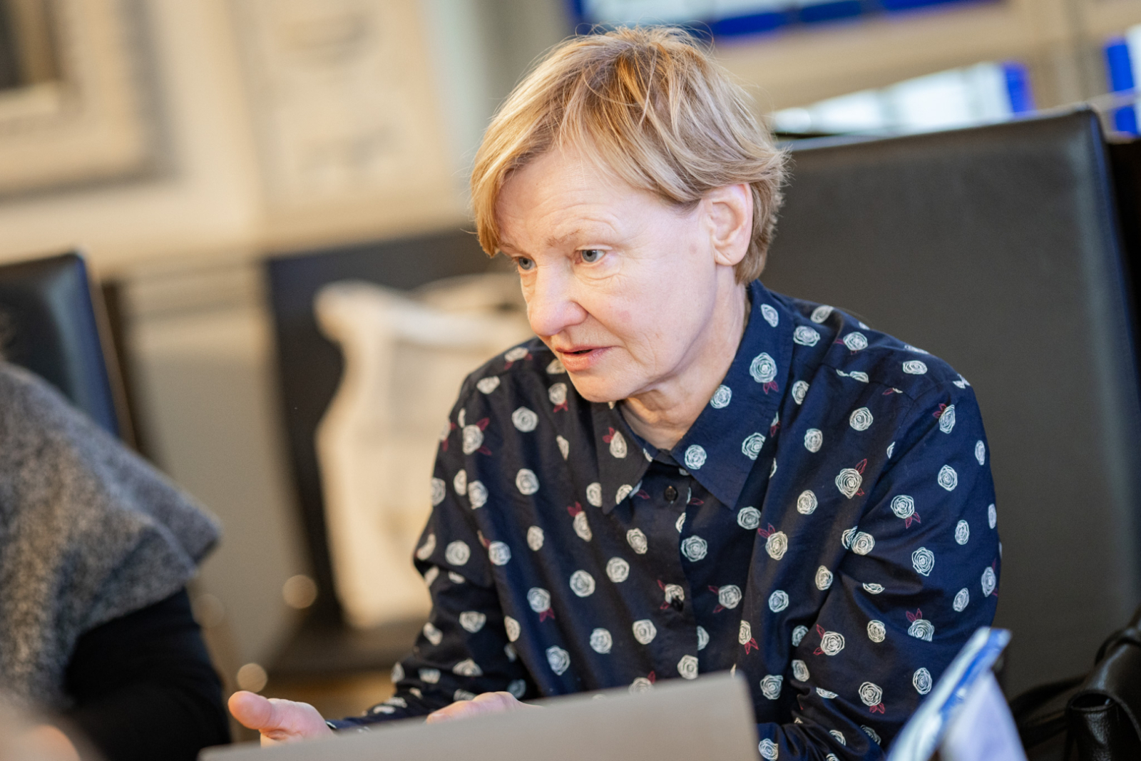 Kultūrizglītības padomes sēdes dalībniekI KM Lielajā zālē