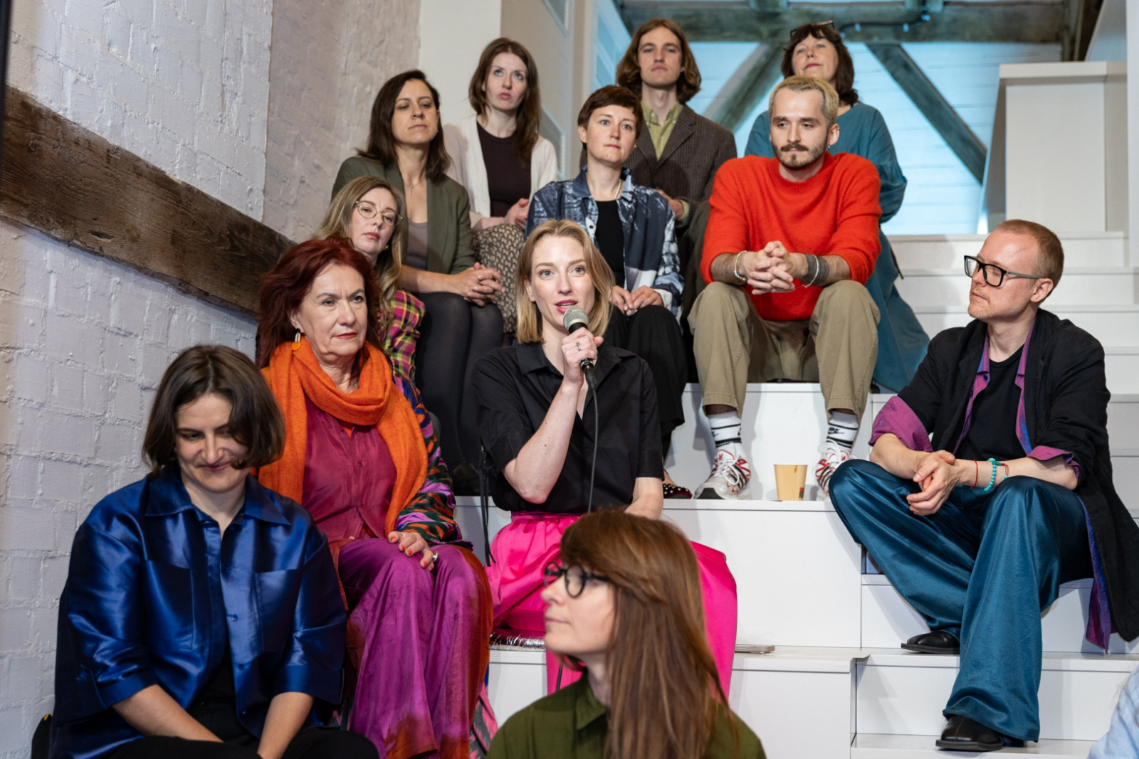 Latvijas Mākslas gada balvas preses konference LNRMM telpās, foto: Oskars Artūrs Upenieks / Kultūras ministrija