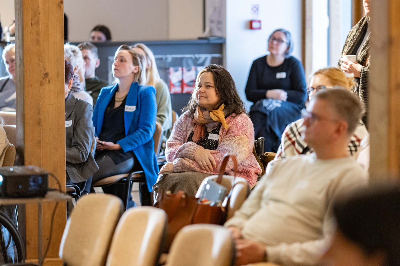 KM semināra par kultūras piekļūstamību "Cik piekļūstami mēs esam?" norise Valmieras muzeja telpās