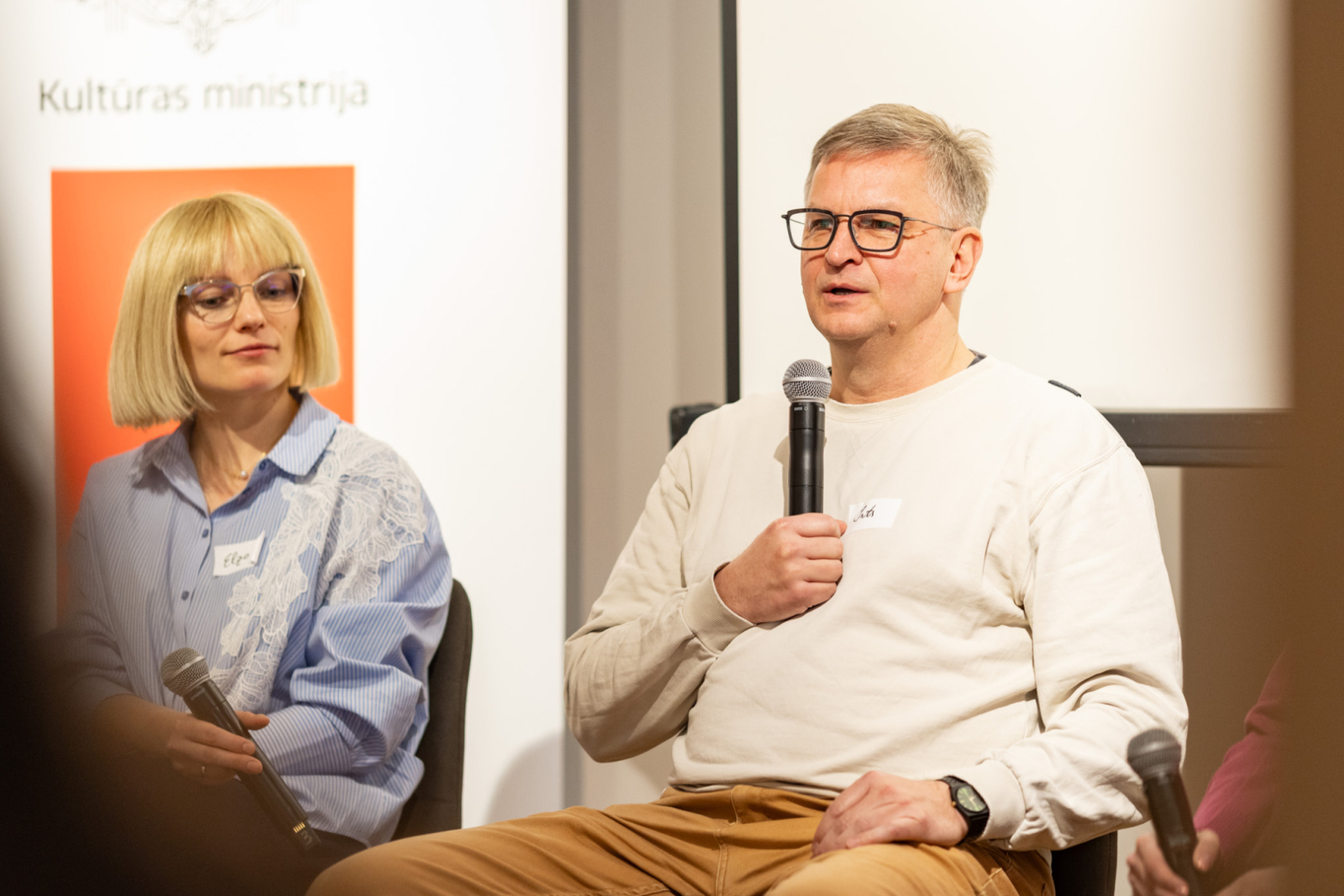 KM semināra par kultūras piekļūstamību "Cik piekļūstami mēs esam?" norise Valmieras muzeja telpās