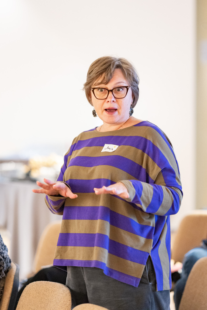 KM semināra par kultūras piekļūstamību "Cik piekļūstami mēs esam?" norise Valmieras muzeja telpās