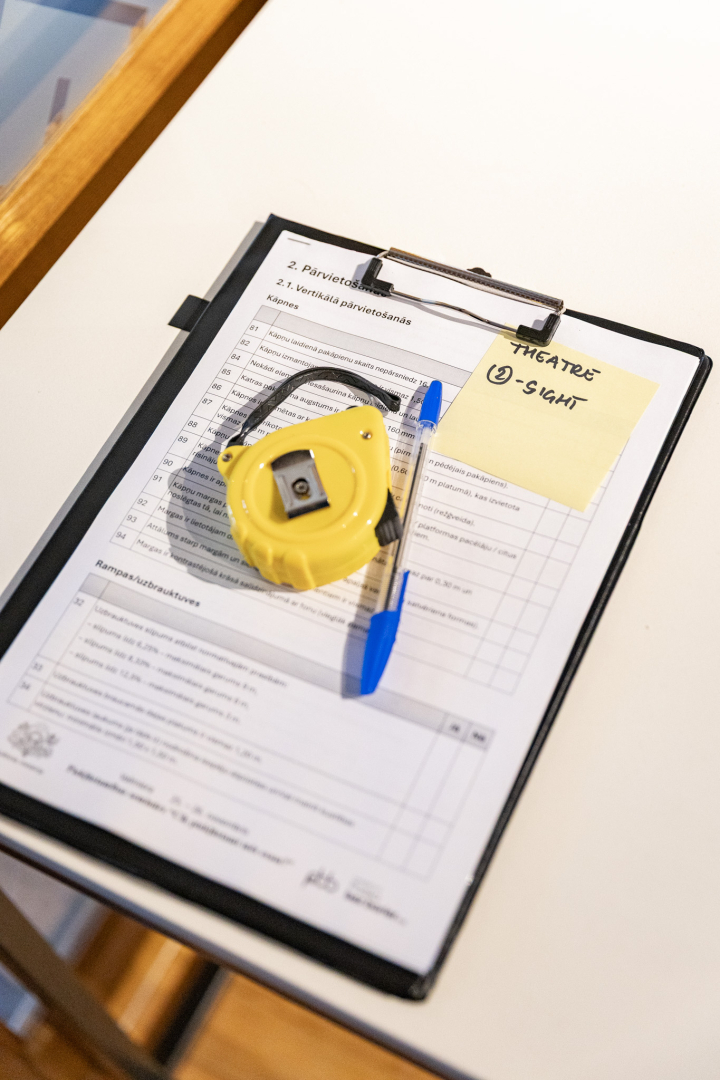 KM semināra par kultūras piekļūstamību "Cik piekļūstami mēs esam?" norise Valmieras muzeja telpās