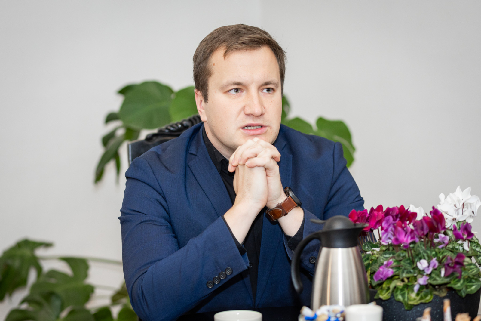 Kultūras ministres Agneses Lāces un kora “Kamēr...” pārstāvju tikšanās