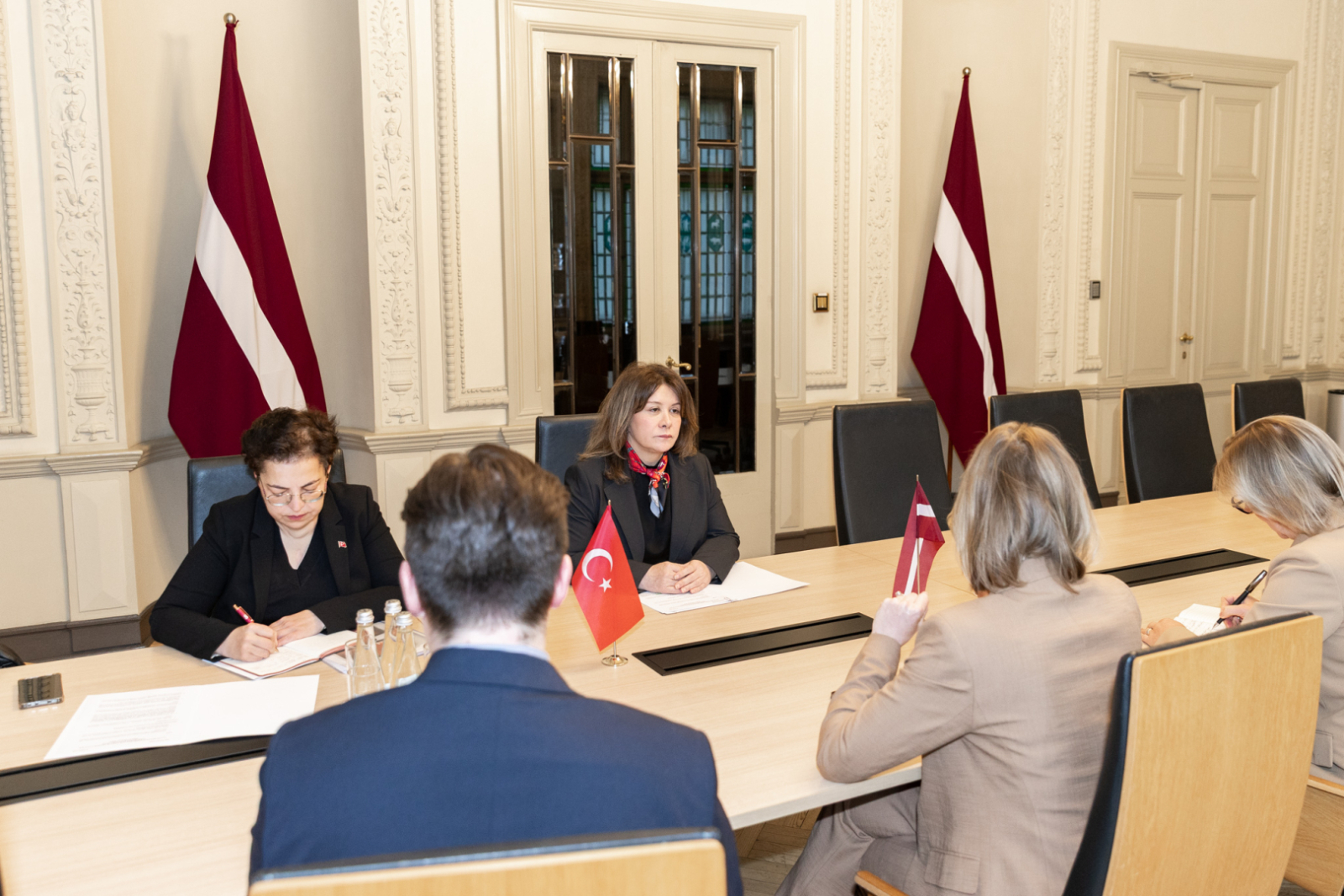 Tikšanās ar Turcijas vēstnieci Latvijā V.E. Šuli Eztunču (H.E. Mrs Şule Öztunç)
