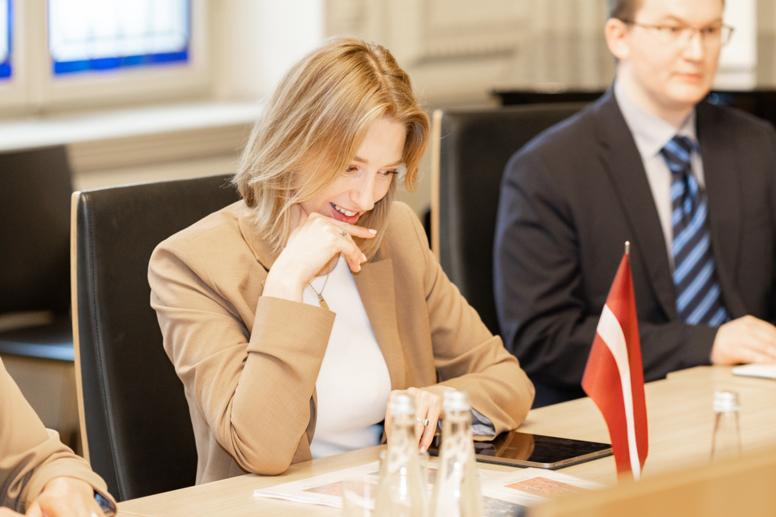Tikšanās ar Turcijas vēstnieci Latvijā V.E. Šuli Eztunču (H.E. Mrs Şule Öztunç)