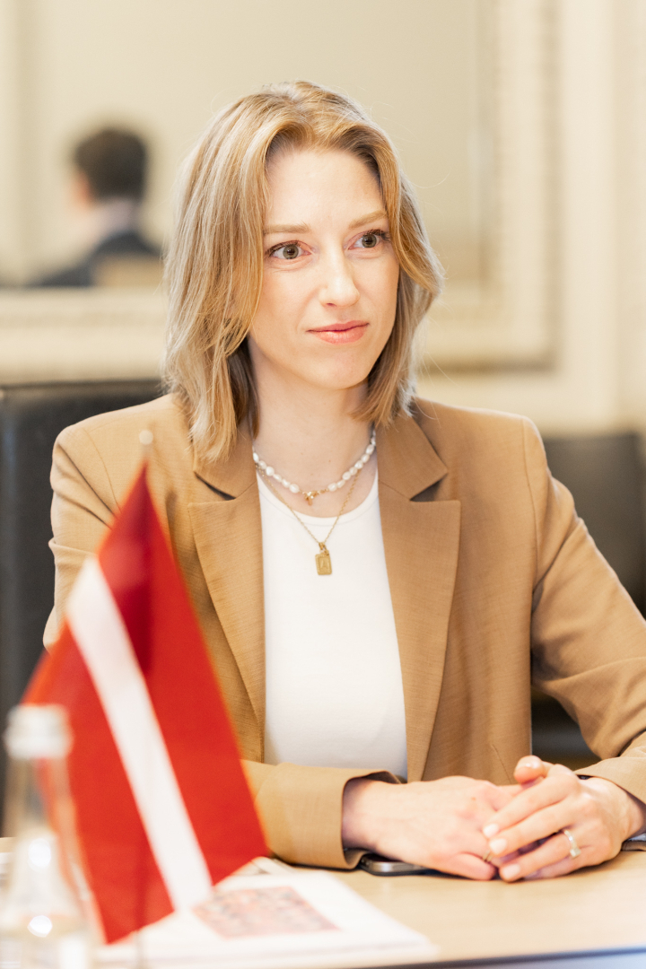 Tikšanās ar Turcijas vēstnieci Latvijā V.E. Šuli Eztunču (H.E. Mrs Şule Öztunç)