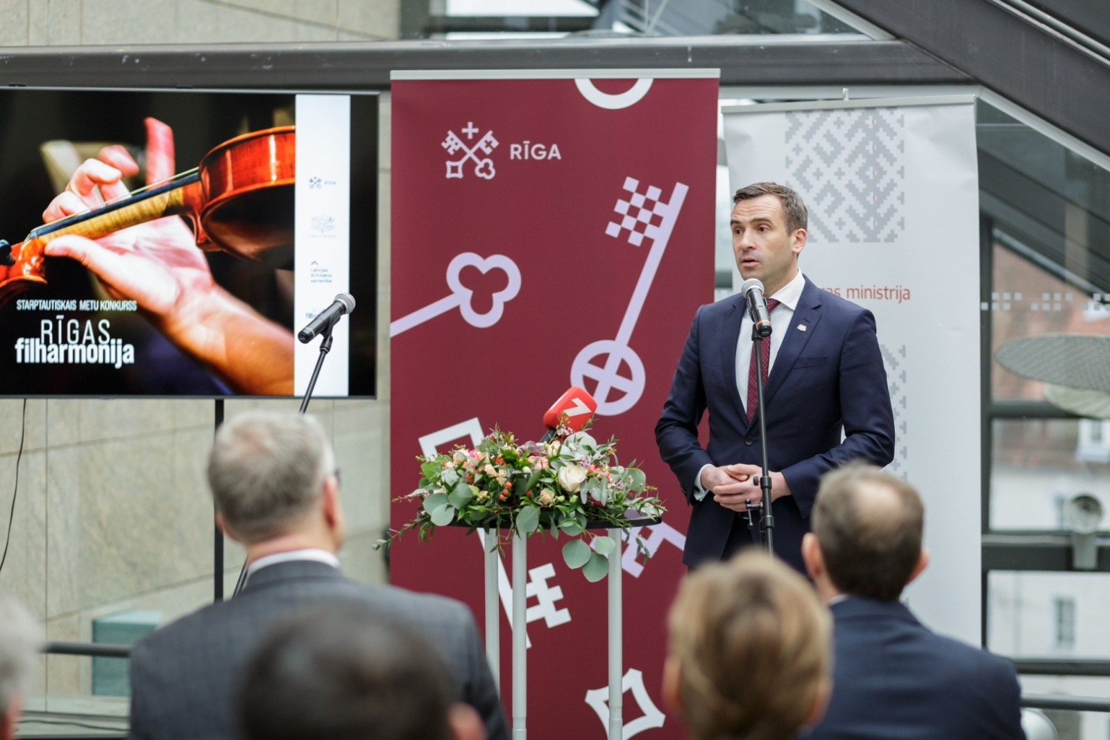 Preses konference par Rīgas filharmonijas starptautisko metu konkursu