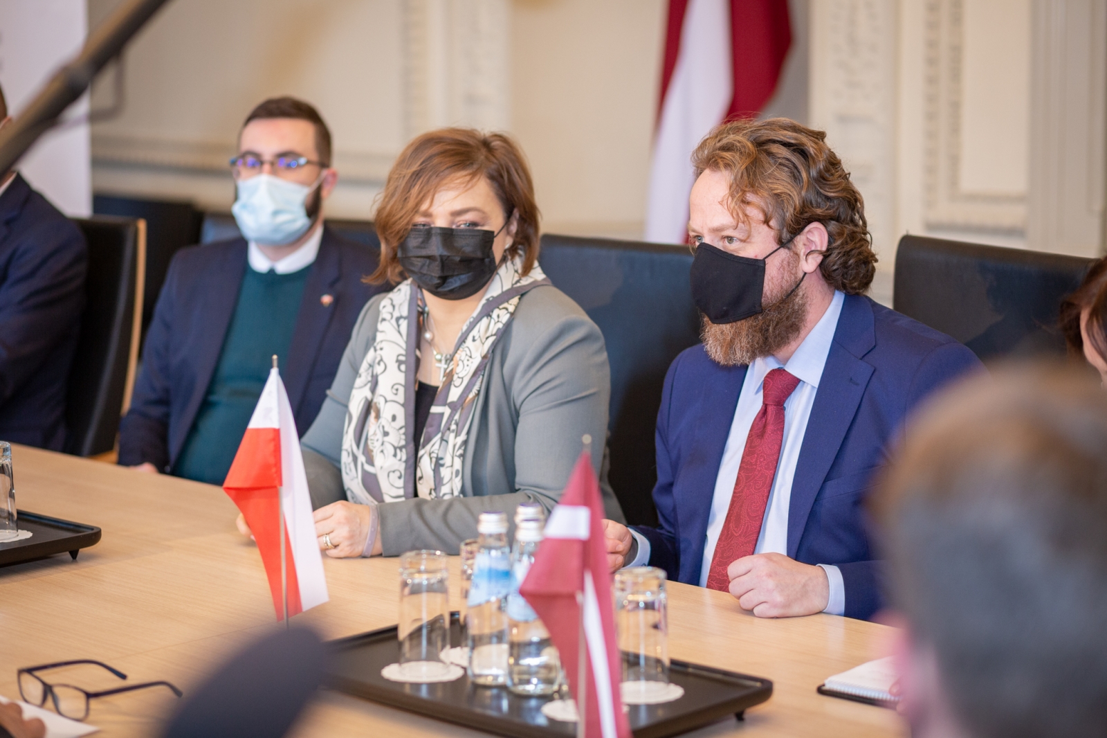 Tikšanās ar Polijas vēstnieci un Polijas Televīzijas TVP pārstāvju delegāciju