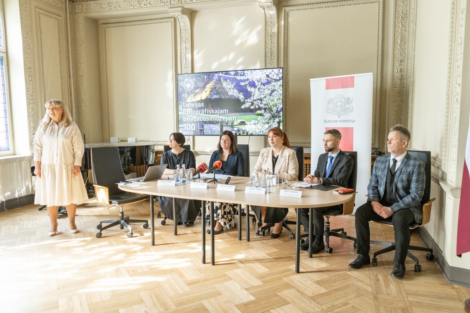 Latvijas Etnogrāfiskā brīvdabas muzeja simtgadei veltīta preses konference