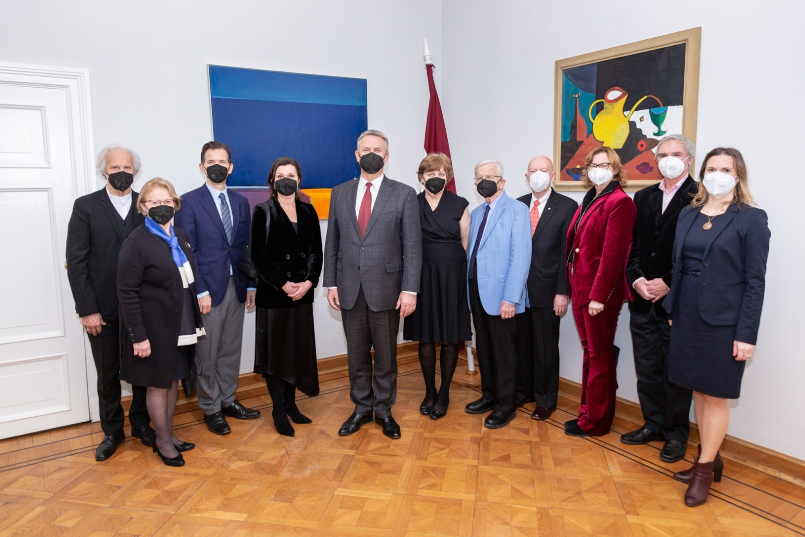 Kultūras ministrs Nauris Puntulis tiekas ar Latvijas Nacionālās operas ģildes un Latvijas Nacionālās Operas Fonda Kanādā pārstāvjiem