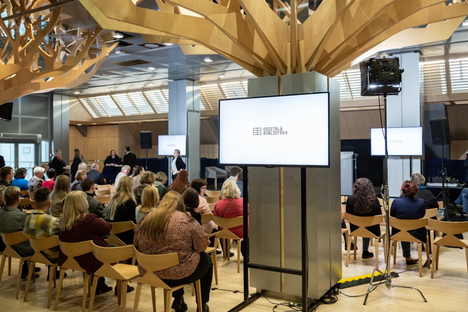 LNB jaunās digitālās bibliotēkas vietnes atklāšana