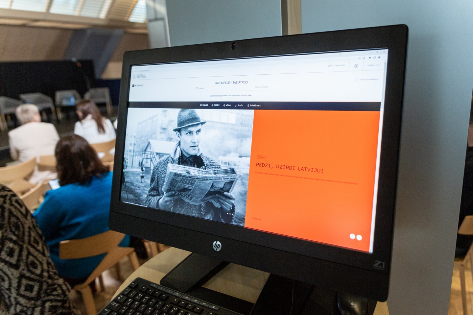 LNB jaunās digitālās bibliotēkas vietnes atklāšana