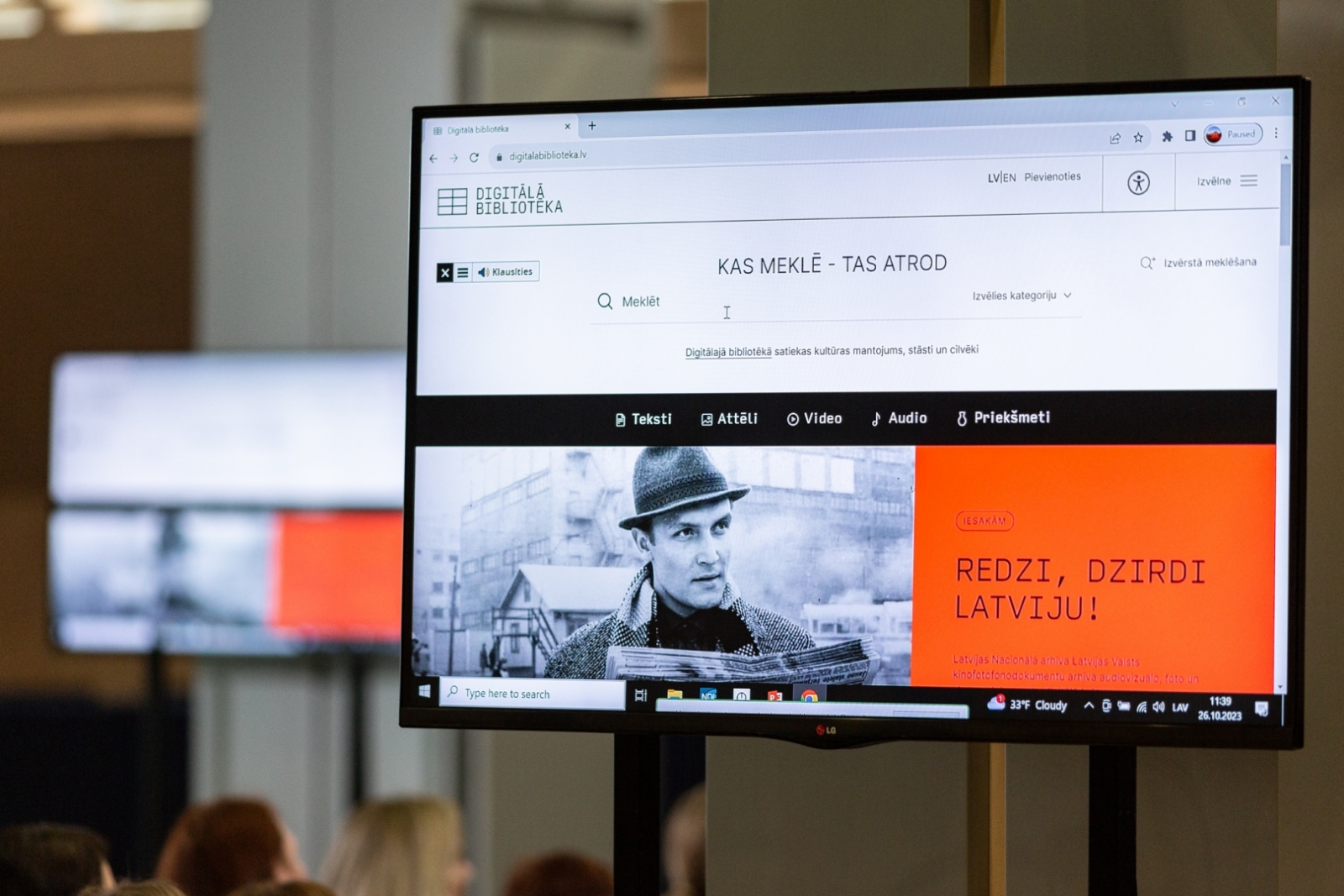 LNB jaunās digitālās bibliotēkas vietnes atklāšana
