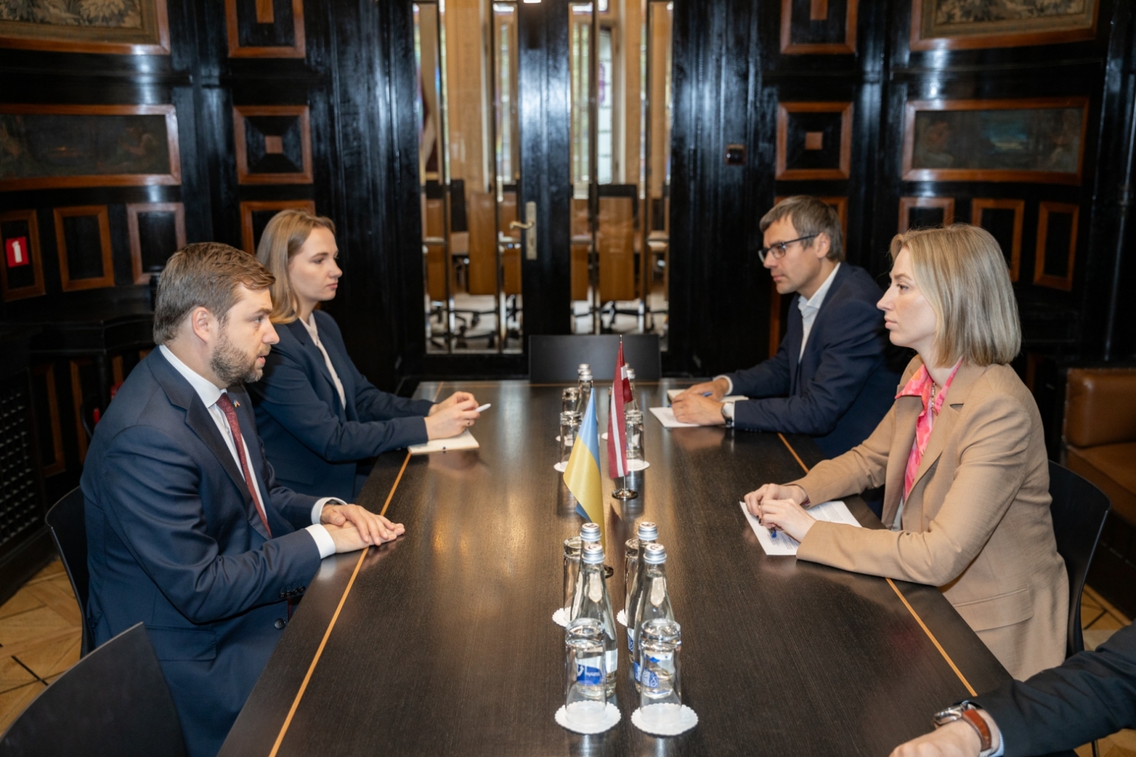 Tikšanās ar Ukrainas vēstnieku Latvijā V.E. Anatoliju Kucevolu (H.E. Mr. Anatolii Kutsevol)