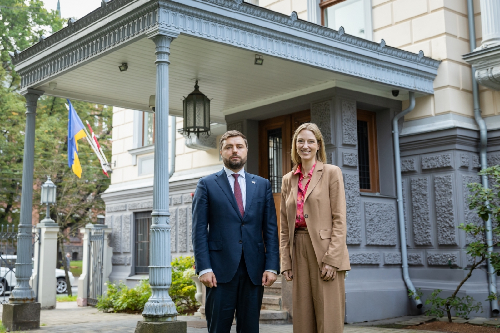 Tikšanās ar Ukrainas vēstnieku Latvijā V.E. Anatoliju Kucevolu (H.E. Mr. Anatolii Kutsevol)