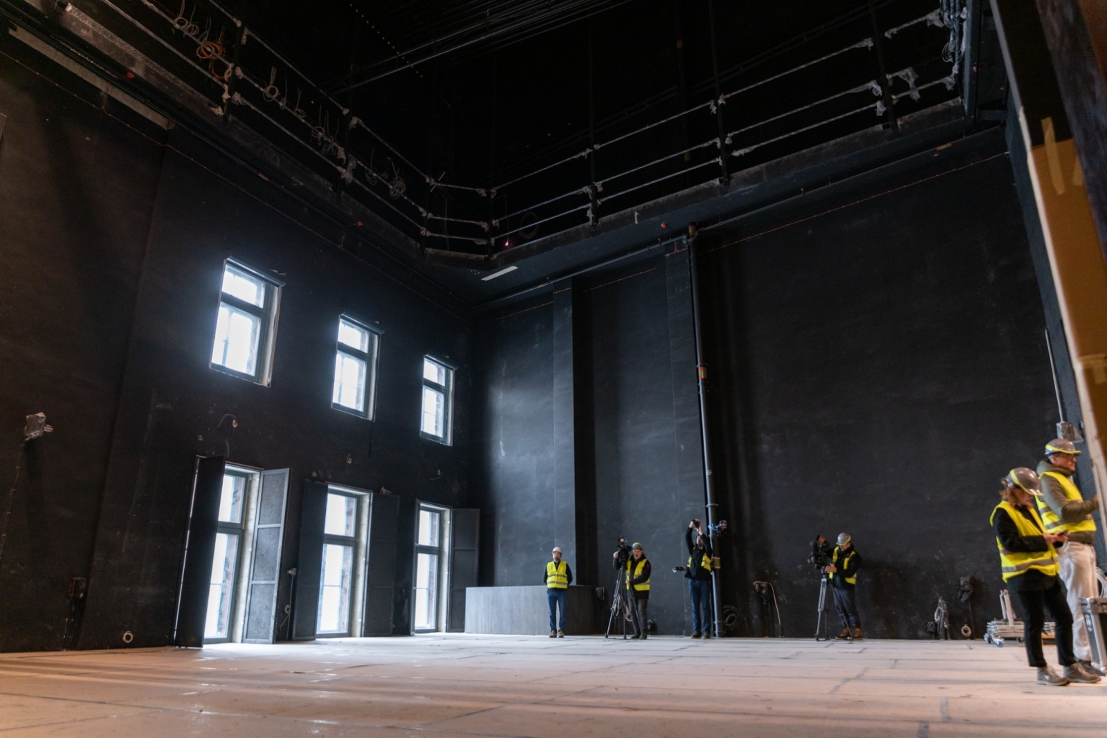 Jaunā Rīgas teātra (JRT) ēku kompleksa rekonstrukcijas apskate