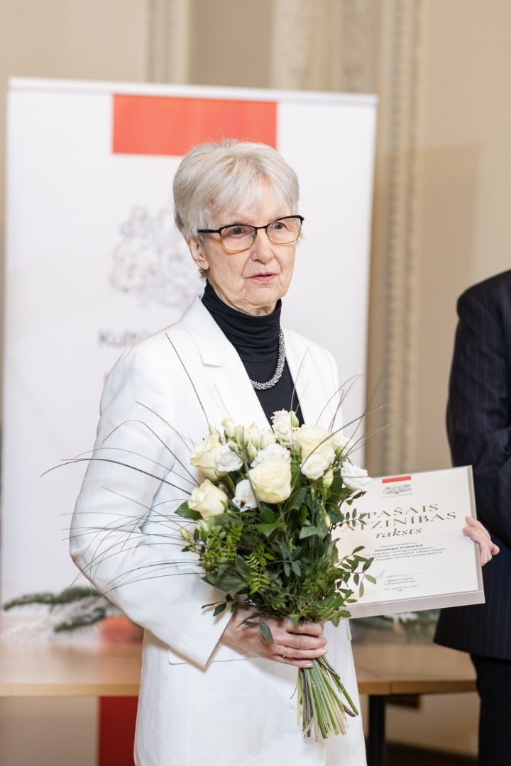 MK un KM Atzinības rakstu pasniegšanas ceremonija kultūras nozares personībām