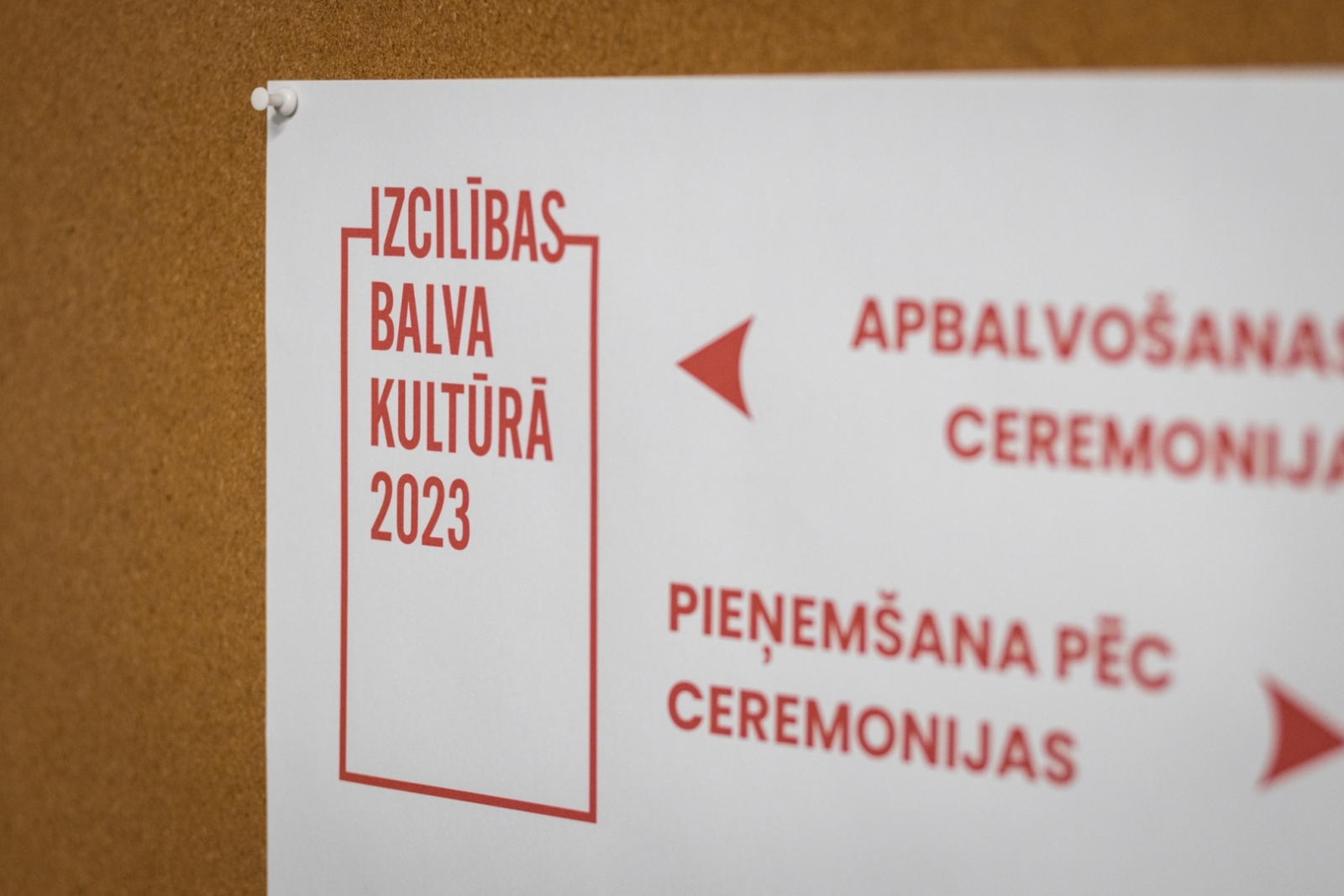 Izcilības balvas kultūrā 2023 baneris