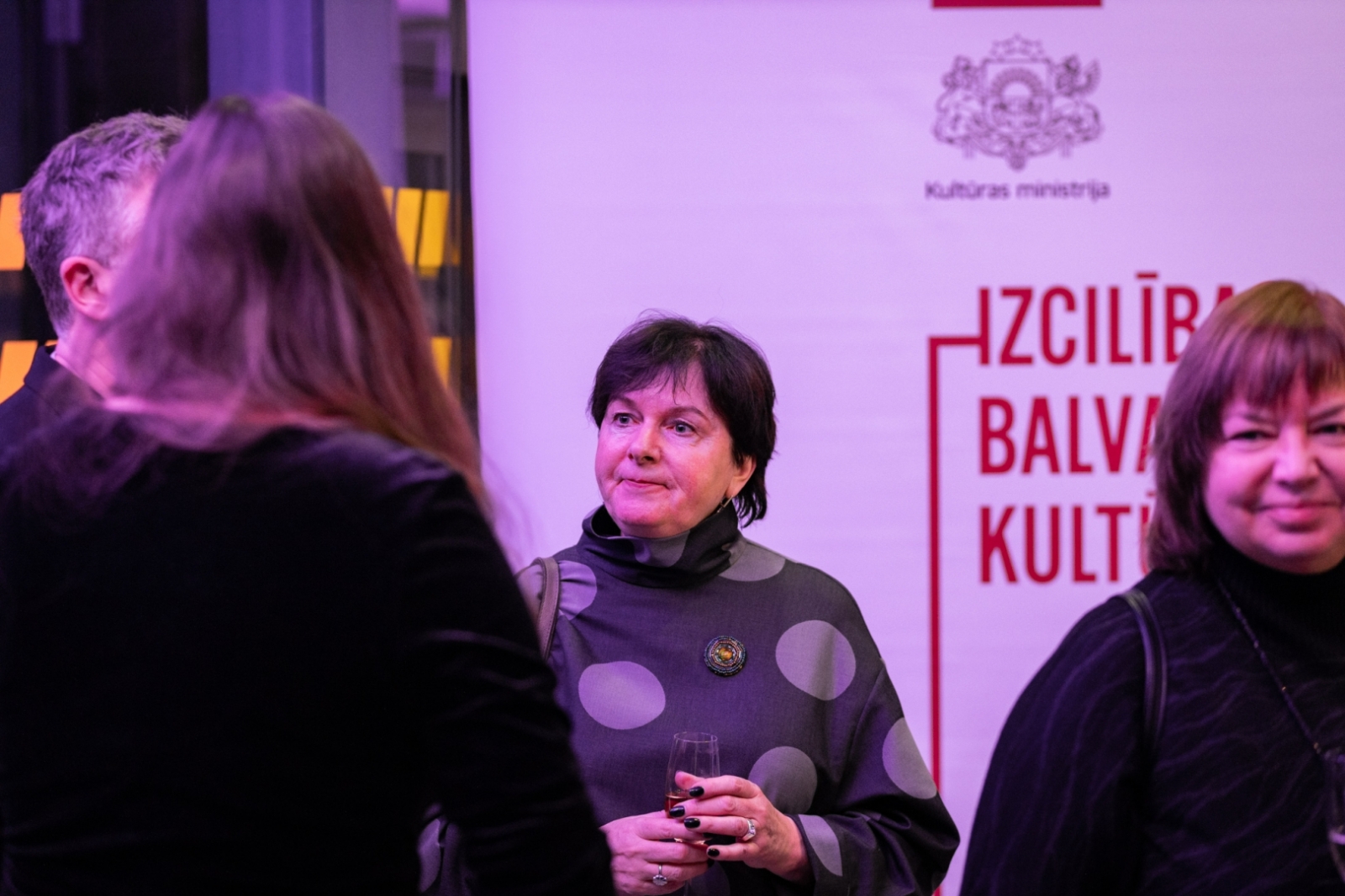 Izcilības balvas kultūrā 2023 pasniegšanas ceremonijas apmeklētāji