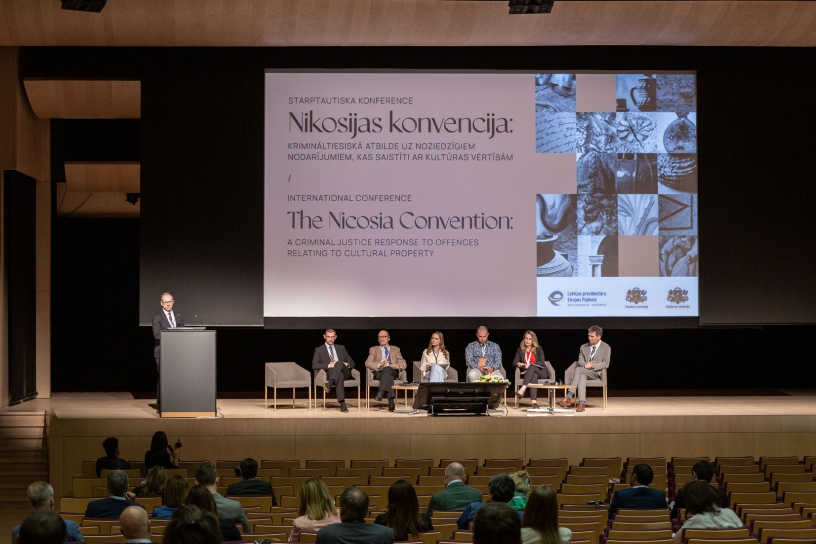 Starptautiskā konference “Nikosijas konvencija: krimināltiesiskā atbilde uz noziedzīgiem nodarījumiem, kas saistīti ar kultūras vērtībām”