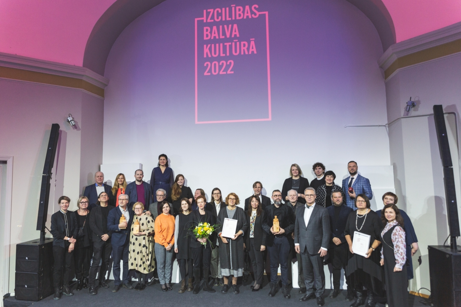 Izcilības balvas kultūrā 2022 svinīgā ceremonija