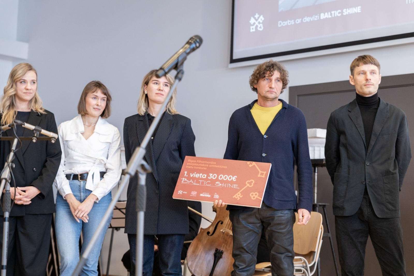 Rīgas filharmonijas metu konkursa rezultātu paziņošana