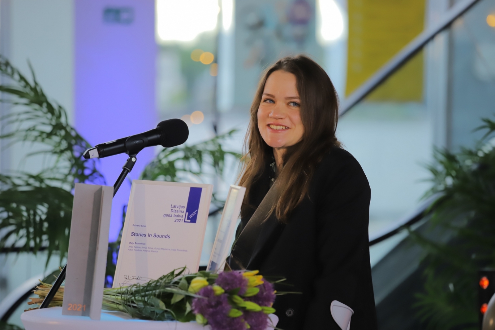 LDGB 2021 apbalvošanas ceremonija.