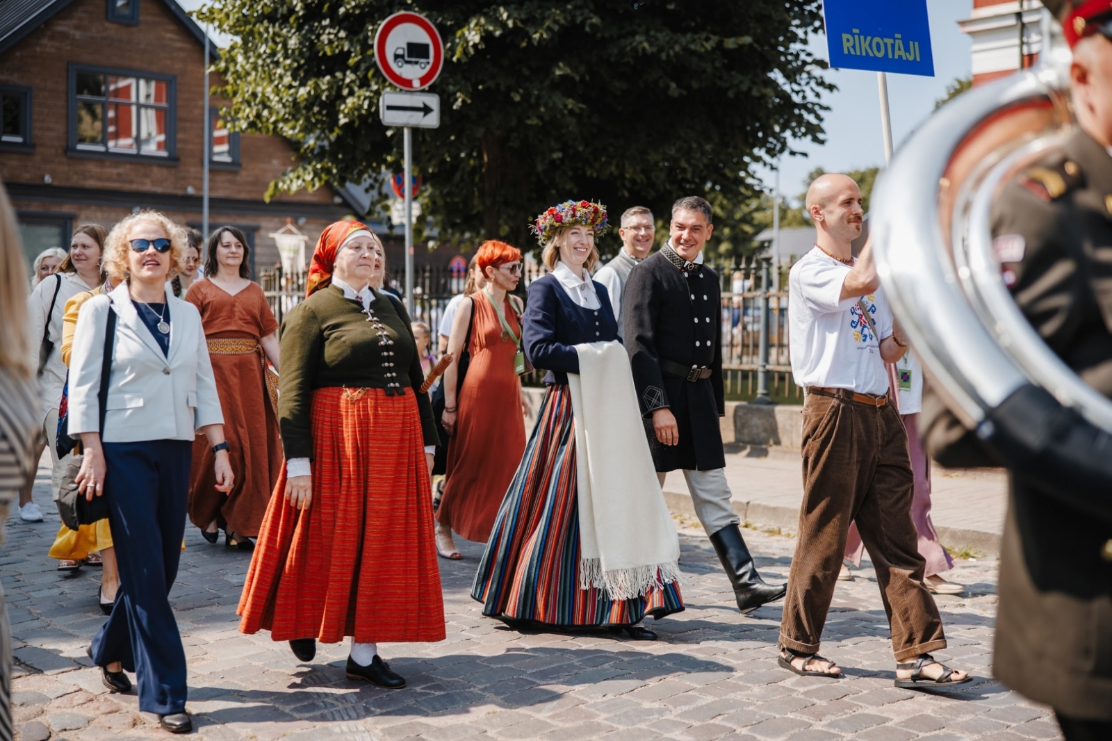 Kultūras ministre Agnese Lāce piedalās Latvijas mazākumtautību festivāla atklāšanā Liepājā
