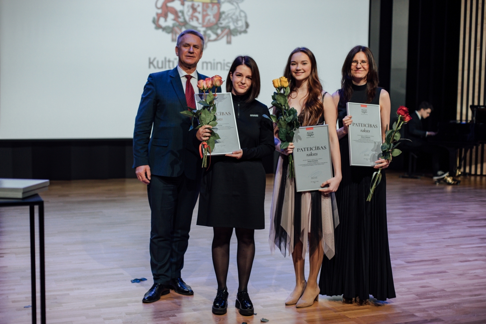 Kultūras ministrijas apbalvojuma un Cimzes balvas pasniegšanas pasākums