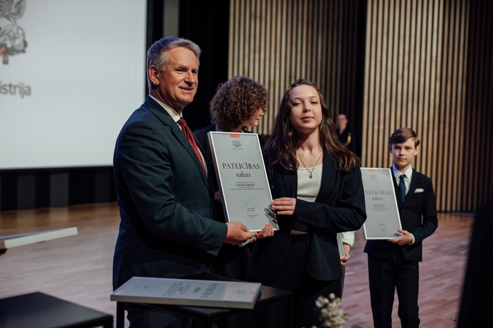 Kultūras ministrijas apbalvojuma un Cimzes balvas pasniegšanas pasākums